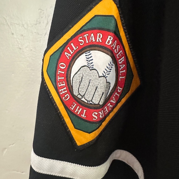 New York GhettoAll Stars Baseball Jersey 3XL Gently worn 100% polyester - Picture 4 of 7